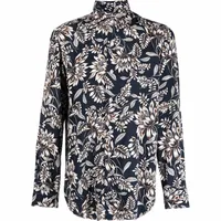 Barba Napoli Men's Floral Shirts