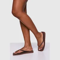 boohoo Women's Square Toe Flip Flops