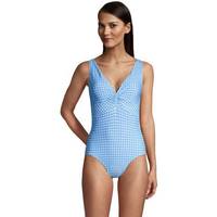 Land's End Women's High Neck Swimsuits