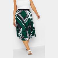 Debenhams Women's Green Pleated Skirts
