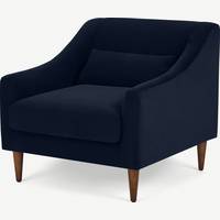MADE.COM Blue Armchairs