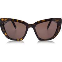 Prada Women's Black Cat Eye Sunglasses