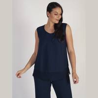 Chesca Women's Navy Camisoles And Tanks