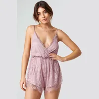 NA-KD UK Women's Lace Playsuits