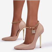 Ego Shoes Women's Nude Court Shoes