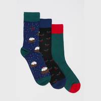 Wild Feet Men's Christmas Socks