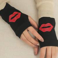 SHEIN Women's Fingerless Gloves