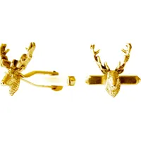 Lee Renee Men's Gold Cufflinks