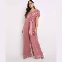 Simply Be Women's Embroidered Jumpsuits
