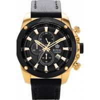 Royal London Mens Chronograph Watches With Leather Strap