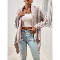 SHEIN Women's Shawl Collar Cardigans