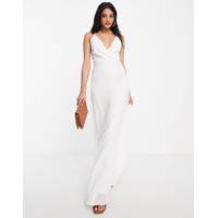 Secret Sales Women's White Lace Maxi Dresses