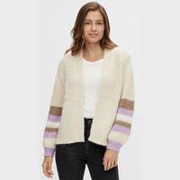 New Look Women's Cream Knitted Cardigans