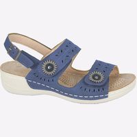 Boulevard Women's Navy Sandals