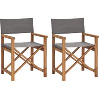 Lark Manor Wooden Garden Chairs