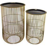 Canora Grey Gold Side Tables