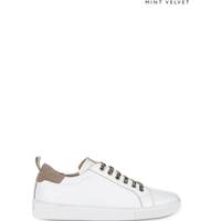 mint velvet allie white animal trainers