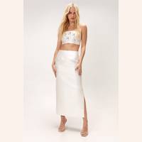 NASTY GAL Women's White Maxi Skirts