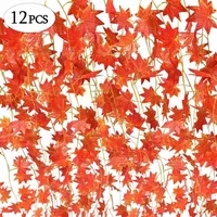 LITZEE Autumn Wreaths & Garlands