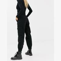 Stradivarius Black Trousers for Women