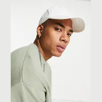 ASOS DESIGN Men's White Caps