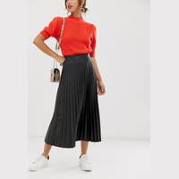 ASOS DESIGN Women's Leather Pleated Skirts