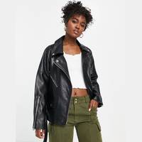 Pull&Bear Women's Faux Leather Jackets
