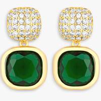 Jon Richard Women's Emerald Earrings