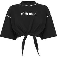 Miu Miu Women's Logo T-Shirts