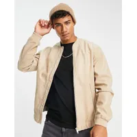 ASOS Pull&Bear Men's Suede Bomber Jackets