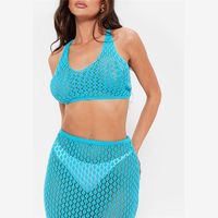 I Saw It First Women's Crochet Crop Tops