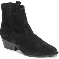 Casual Attitude Women's Black Leather Boots