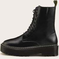 SHEIN Lace Up Boots for Women