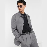 ASOS Selected Homme Men's Grey Suits