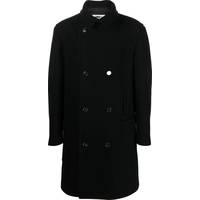 FARFETCH Men's Black Double-Breasted Coats