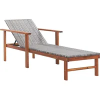 Debenhams Grey Rattan Sun Loungers