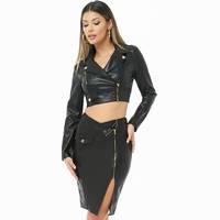 Forever 21 Women's Faux Leather Skirts