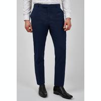 Limehaus Men's Blue Suit Trousers