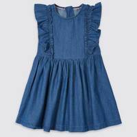 Marks & Spencer Denim Dresses for Girl