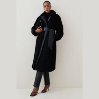 Karen Millen Women's Long Teddy Coats