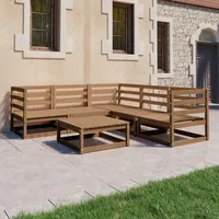 Ebern Designs Wooden Garden Furniture Sets