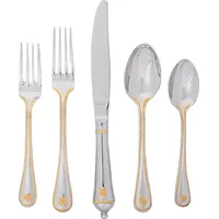 Bloomingdale's Gold Cutlery Sets