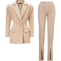 BLUZAT Women's Beige Blazer