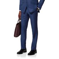 TM Lewin Men's Blue Suit Trousers