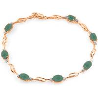 QP Jewellers Rose Gold Bracelets for Women