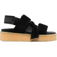 Clarks Womens Fringe Sandals