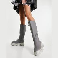 ASOS Women's Grey Knee High Boots