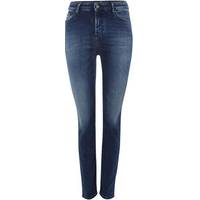 Armani Exchange Women's Mid Rise Skinny Jeans