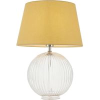 Debenhams LOOPS Glass Table Lamps