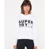 Secret Sales Women's White Cropped Hoodies